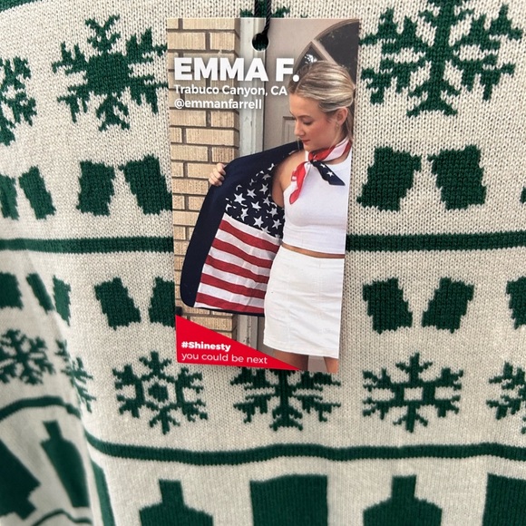 NWT Shinesty Jägermeister Holiday Sweater - Picture 6 of 10